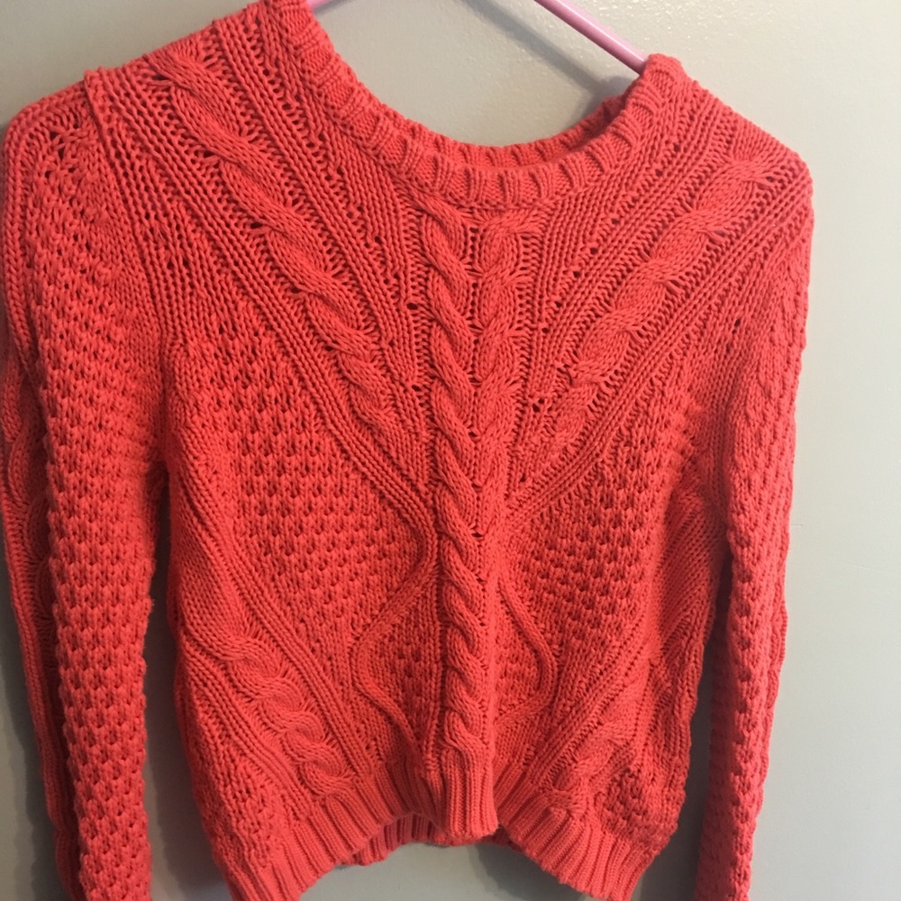 Topshop Crop Sweater